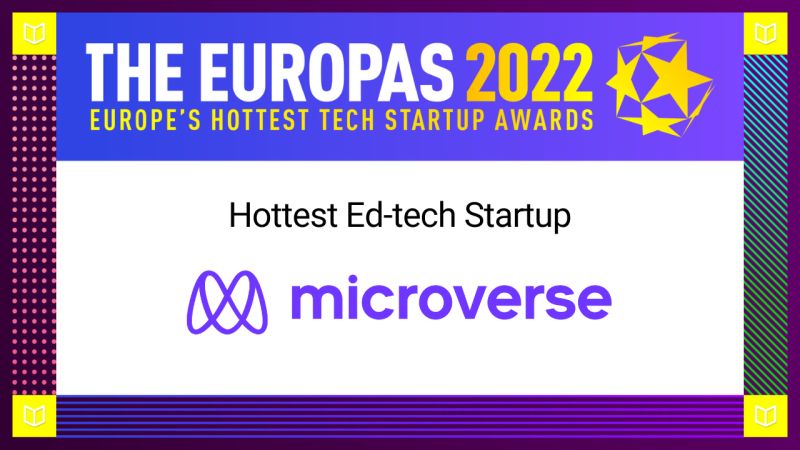 Microverse is the Hottest Ed-Tech Startup according to the The Europas Tech Startup Awards 🍾