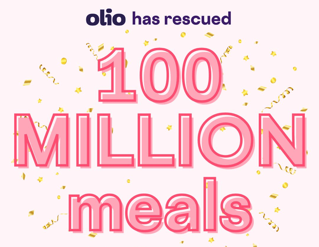 Olio rescued 100 million meals