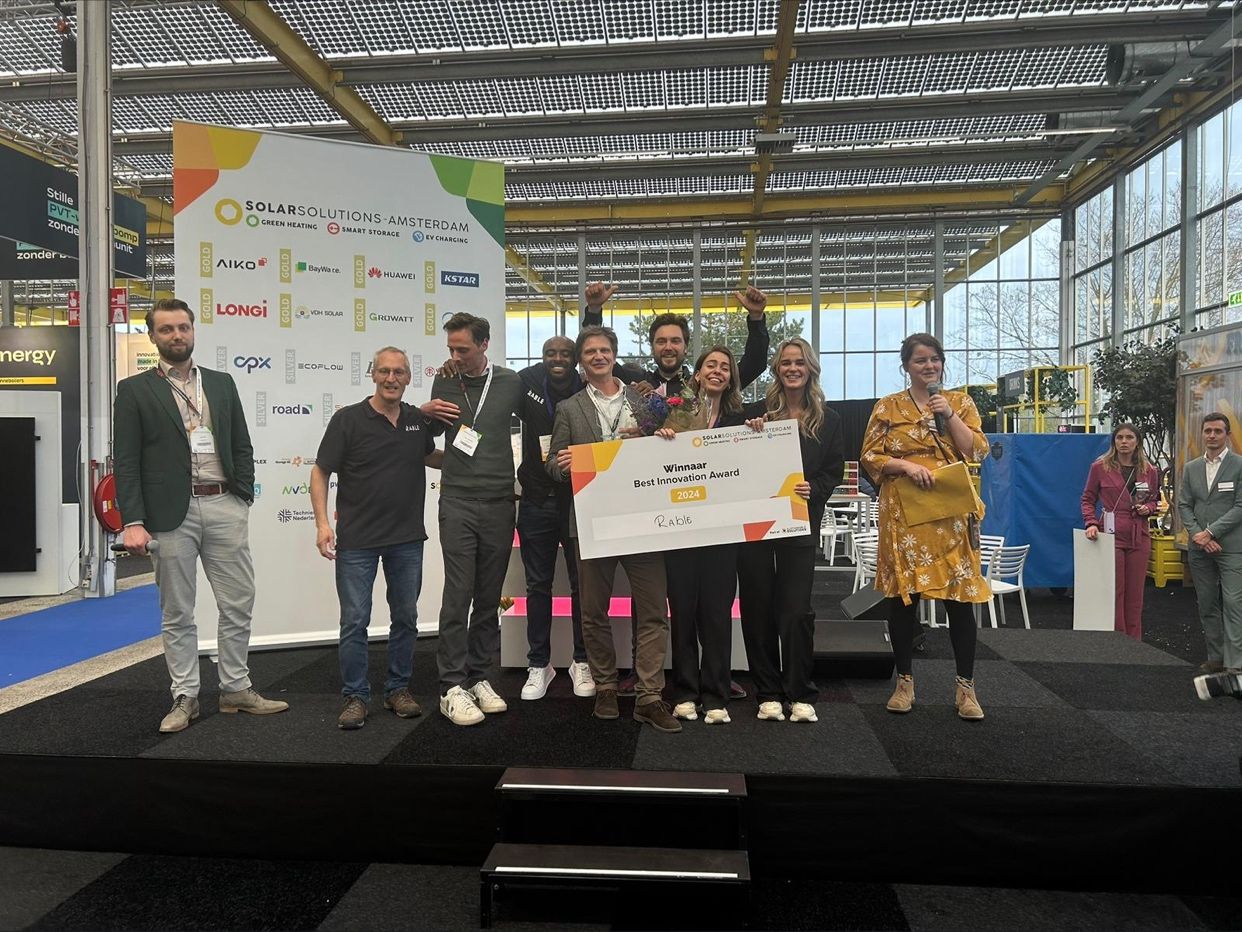 Rable wins the Best Innovation Award 