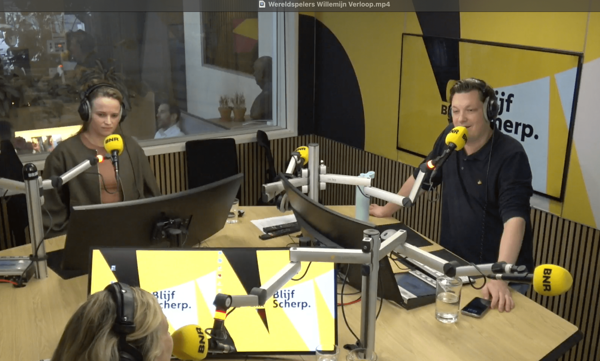 Interview Willemijn Verloop in BNR Wereldspelers