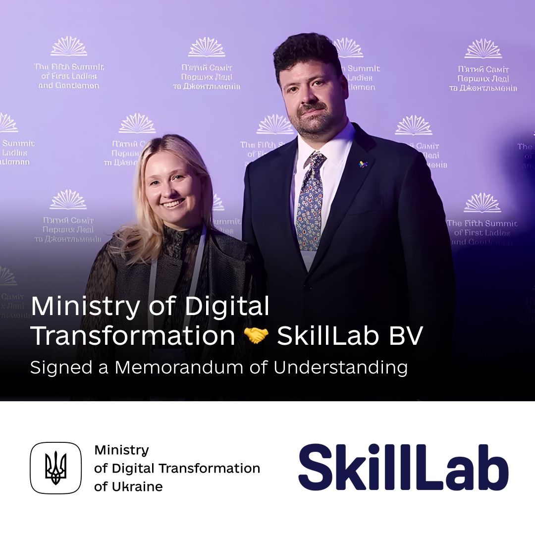 SkillLab signes Memorandum of Understanding with the Ministry of Digital Transformation of Ukraine